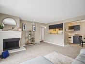 Two bedrooms, one bath