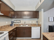 Two bedrooms, two baths