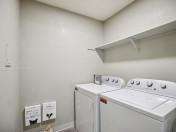 Two bedrooms, two baths
