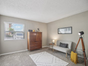 Two bedrooms, two baths