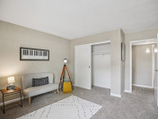 Two bedrooms, two baths