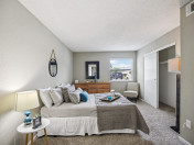 Two bedrooms, two baths