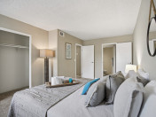 Two bedrooms, two baths